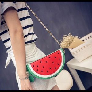 Watermelon Slice Crossbody Bag